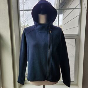 Nike Black Zip Up Asymmetrical Jacket | S